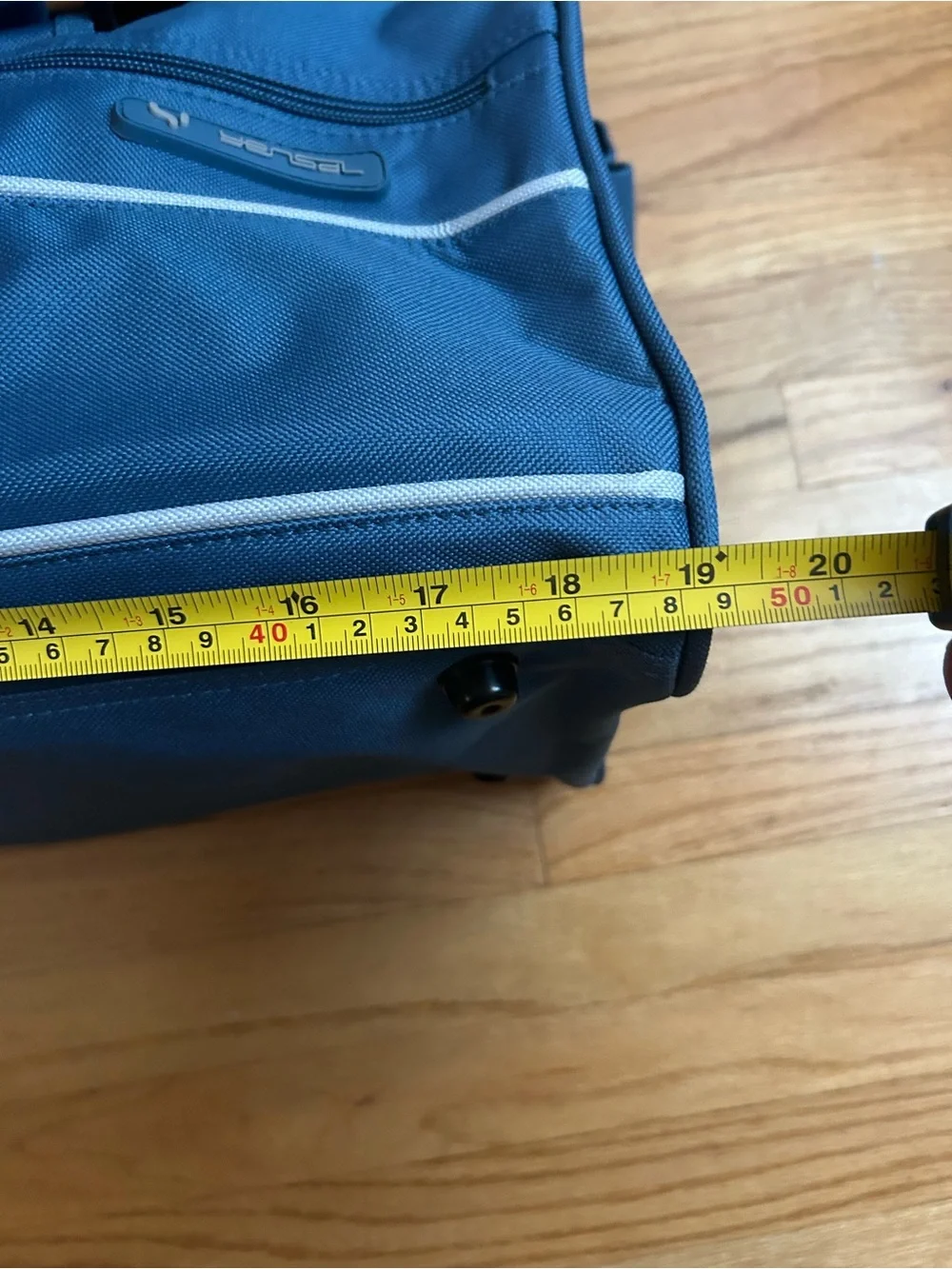 NWT Yensal Blue Duffel Travel Bag Weekender Overnight Carry-on
